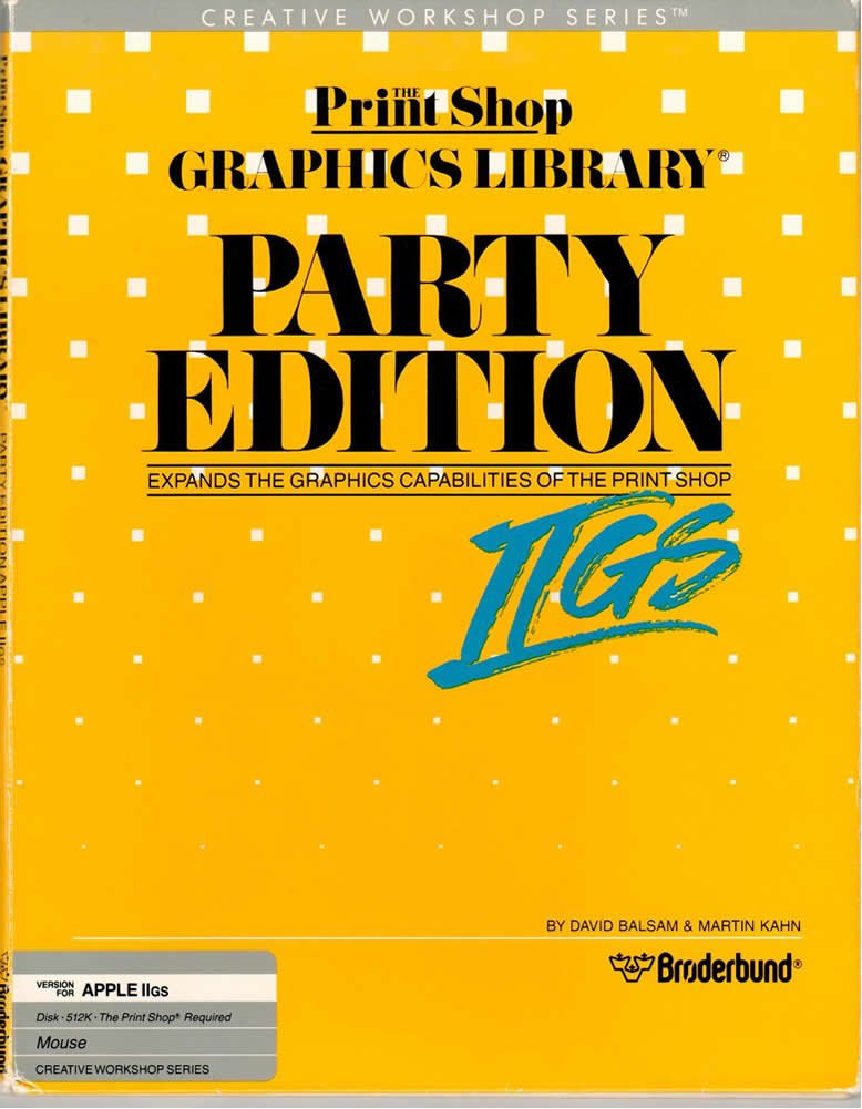 The Print Shop Party Edition for Apple IIGS